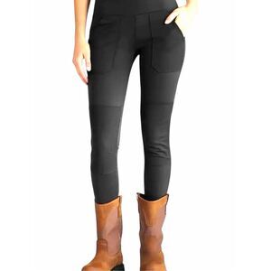 CARHARTT Force Utility Legging Gray Cargo Work Pants Large (12/14) #K7953